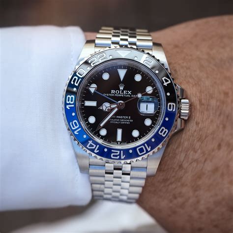 rolex gmt master 2 stahl listenpreis|rolex gmt master 2 batgirl.